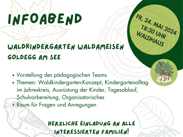 Infoabend Waldkindergarten